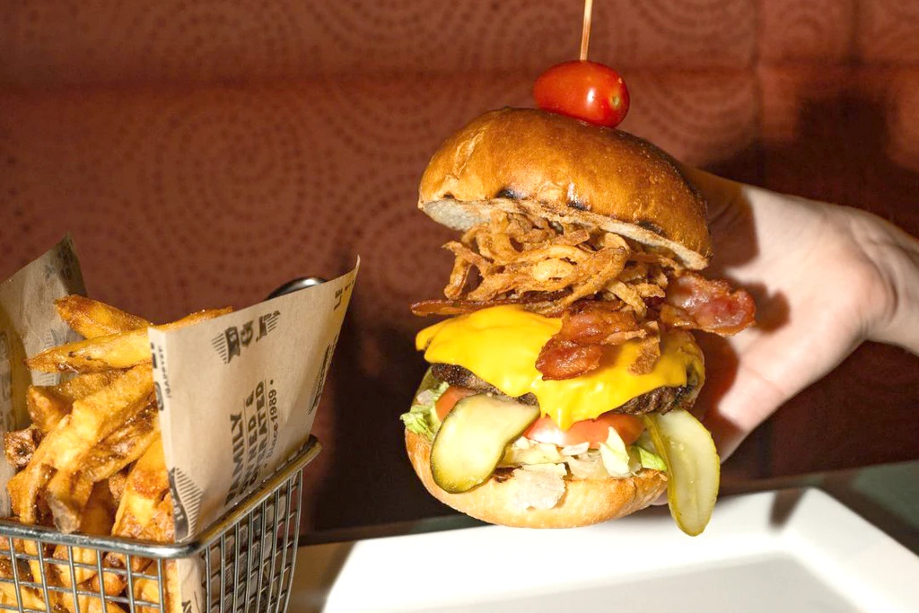 Gabby's Isabella Hotel Burger