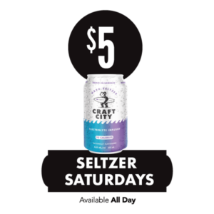 Gabby's Saturday seltzers deal